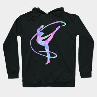 Multicoloured Ribbon Gymnast Hoodie